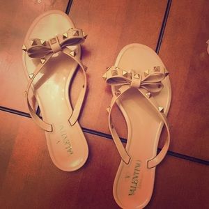 Valentino Rockstud Jelly Thong